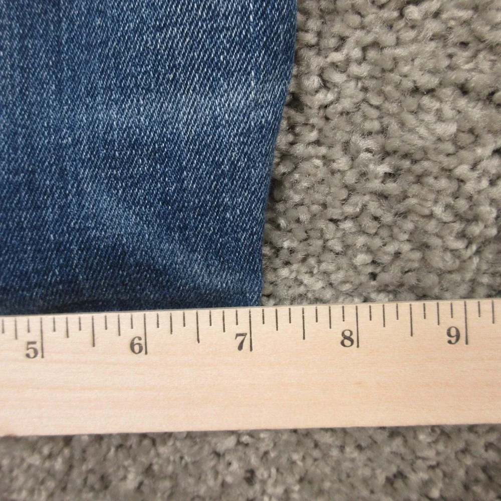 Polo Ralph Lauren Jeans Mens 36x32 Blue Varick Slim Straight Faded Denim Pants